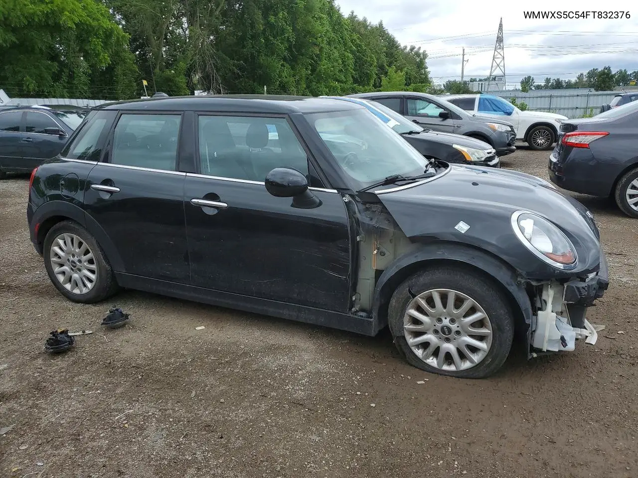 2015 Mini Cooper VIN: WMWXS5C54FT832376 Lot: 61958786