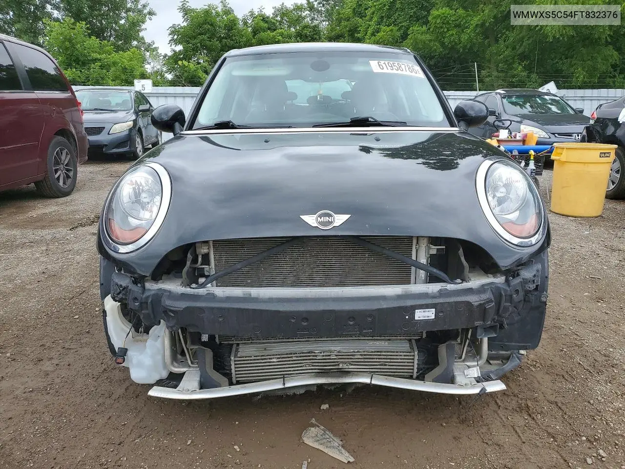 2015 Mini Cooper VIN: WMWXS5C54FT832376 Lot: 61958786
