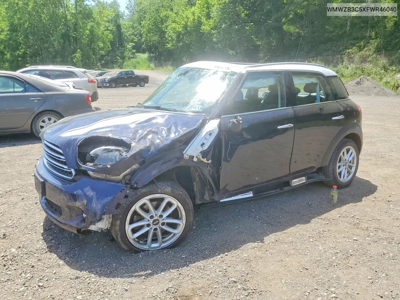 2015 Mini Cooper Countryman VIN: WMWZB3C5XFWR46040 Lot: 85985455