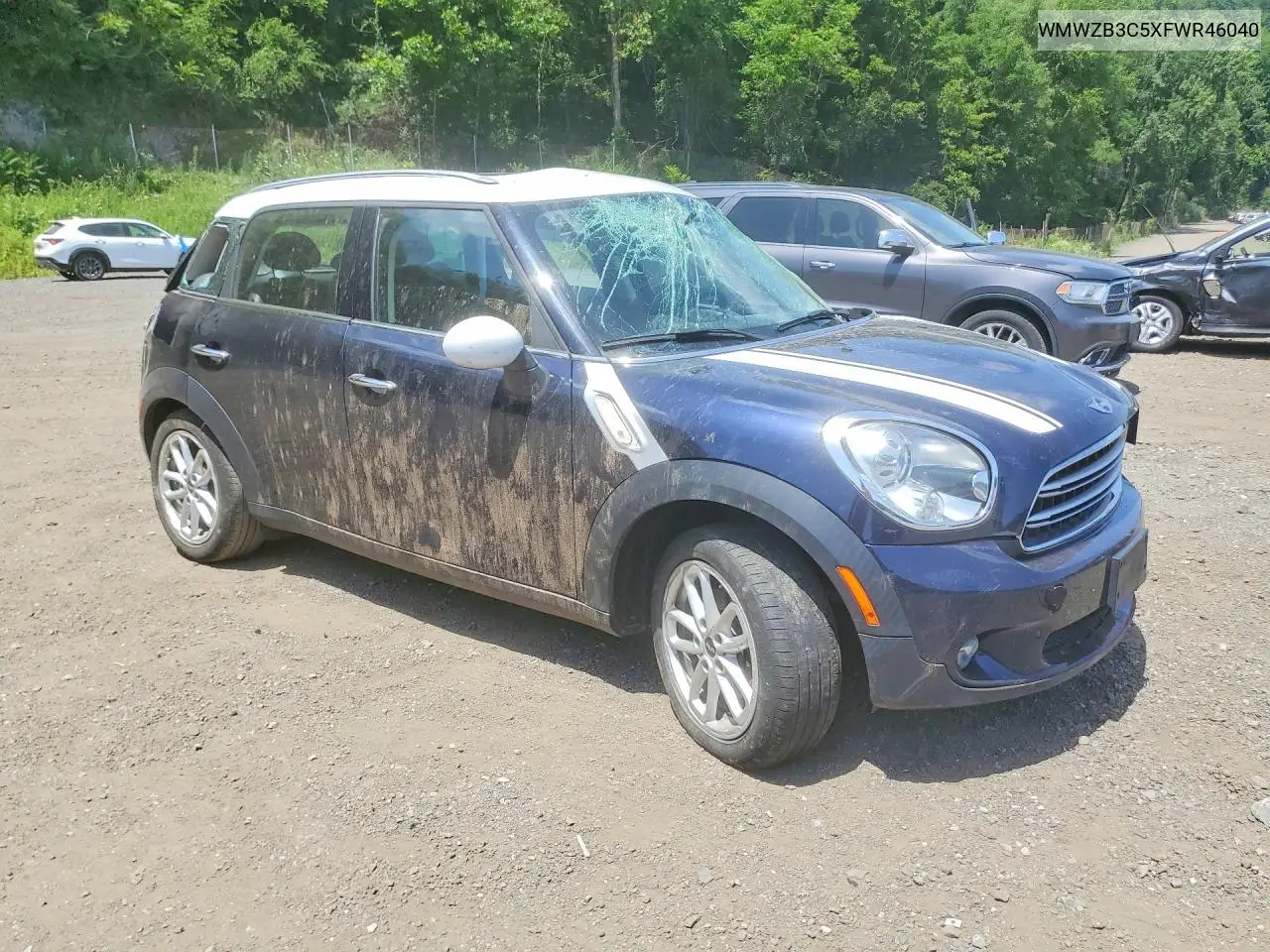 2015 Mini Cooper Countryman VIN: WMWZB3C5XFWR46040 Lot: 85985455