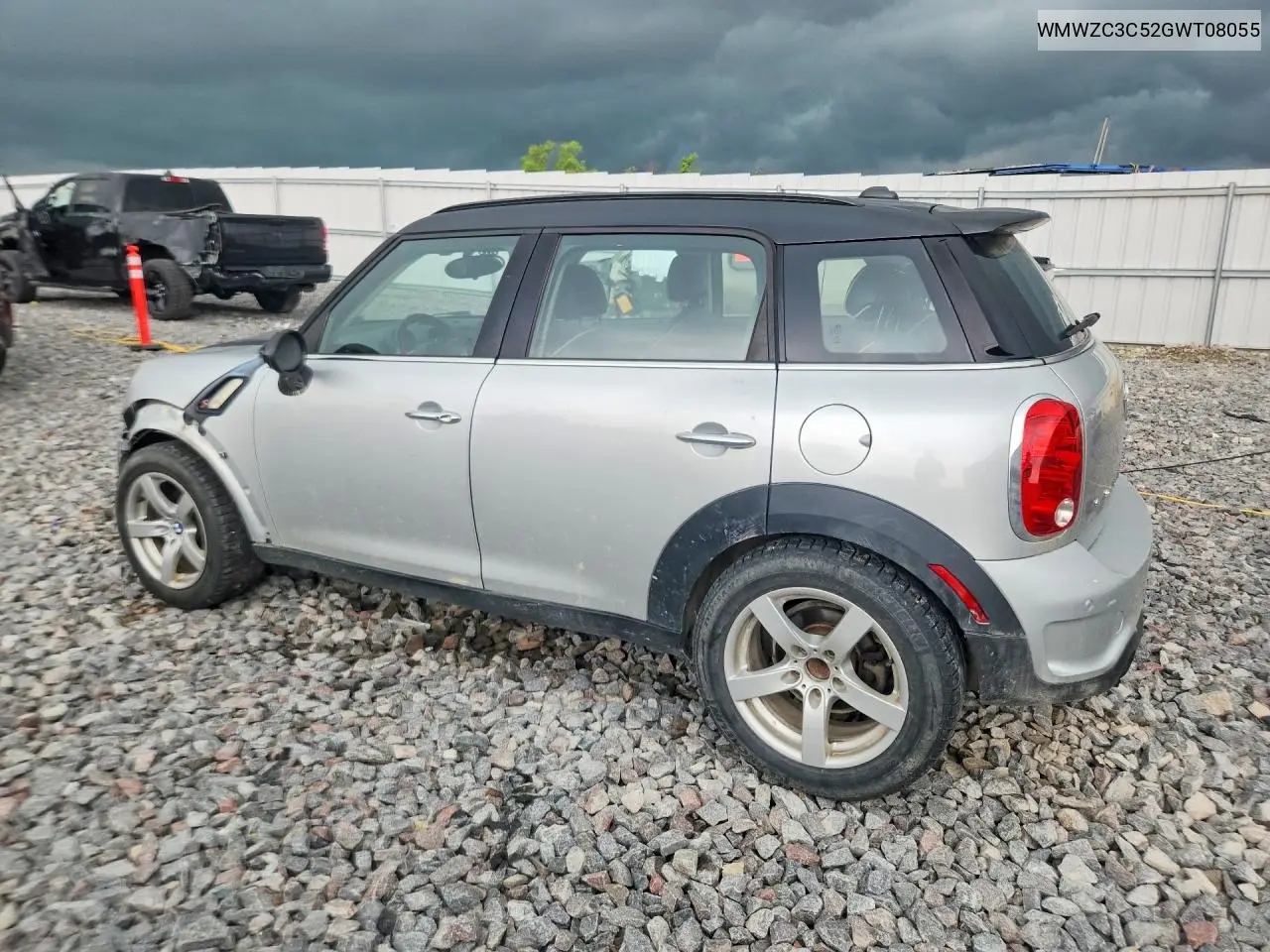 2016 Mini Cooper S Countryman VIN: WMWZC3C52GWT08055 Lot: 56235456