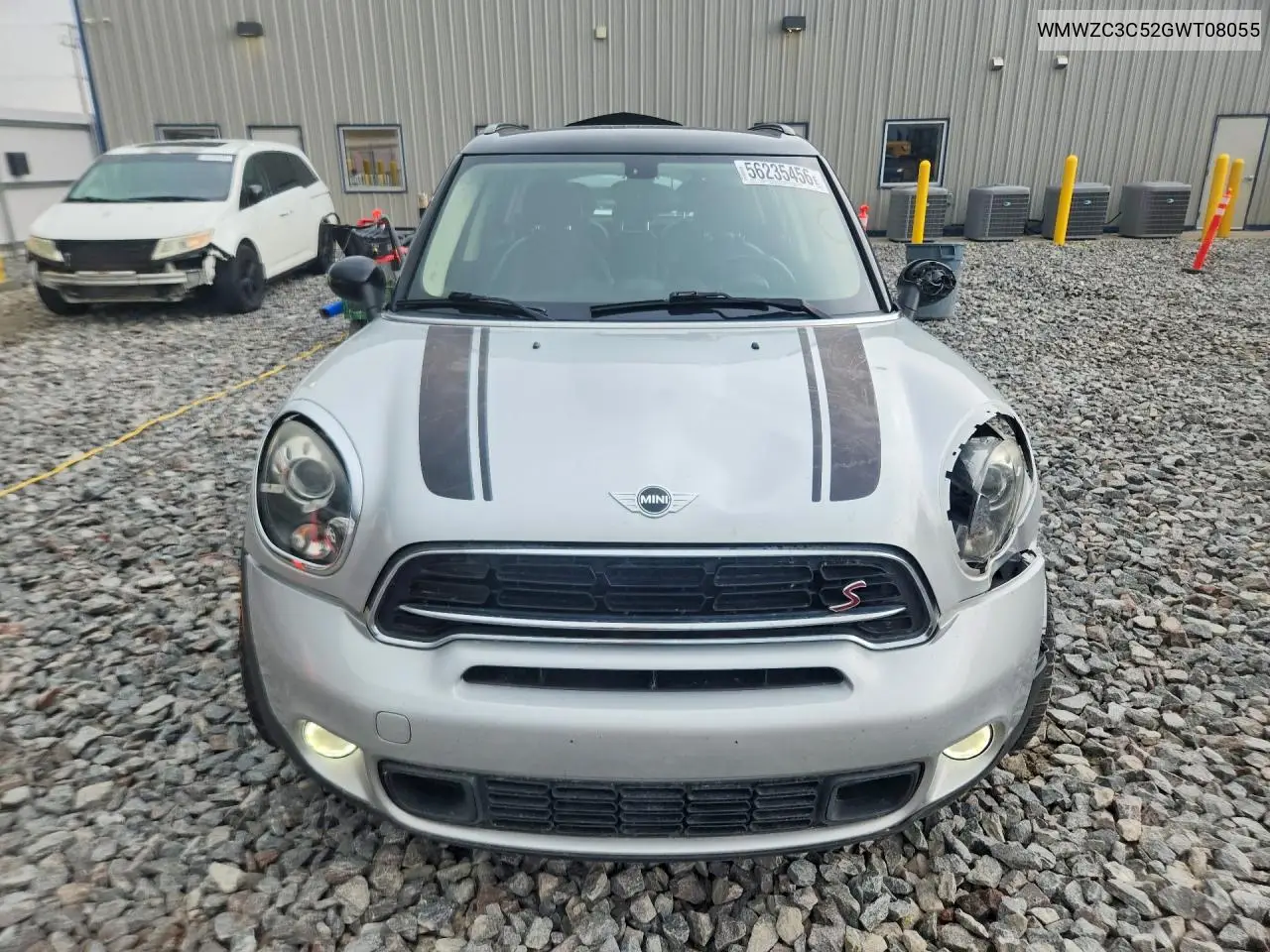 2016 Mini Cooper S Countryman VIN: WMWZC3C52GWT08055 Lot: 56235456