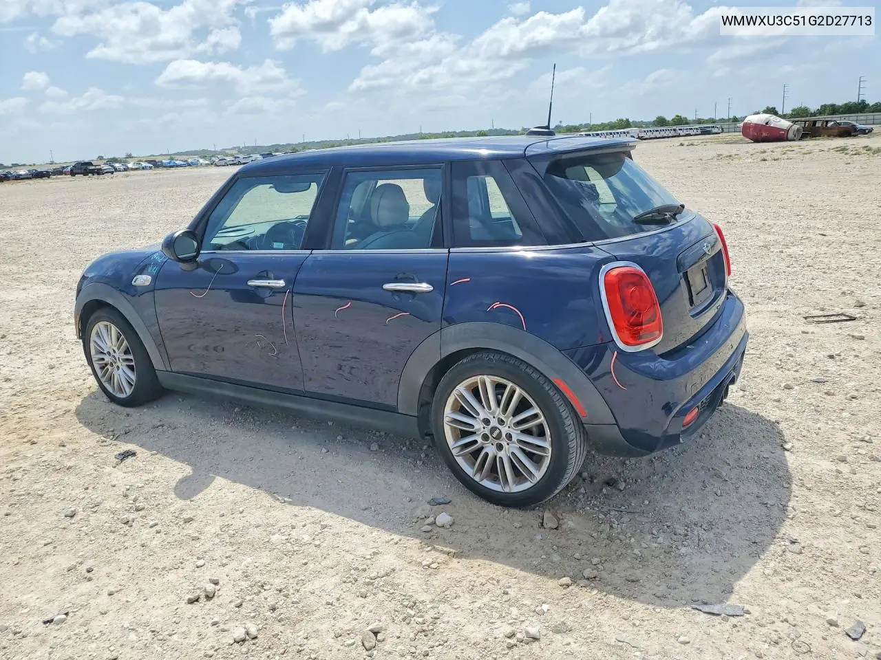 2016 Mini Cooper S VIN: WMWXU3C51G2D27713 Lot: 57265866
