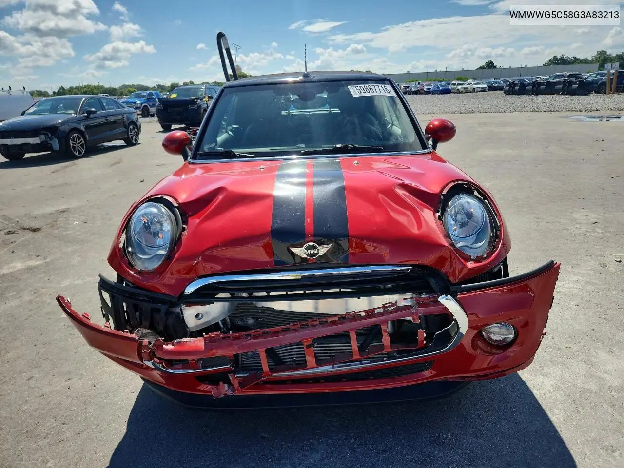 2016 Mini Cooper VIN: WMWWG5C58G3A83213 Lot: 59867716