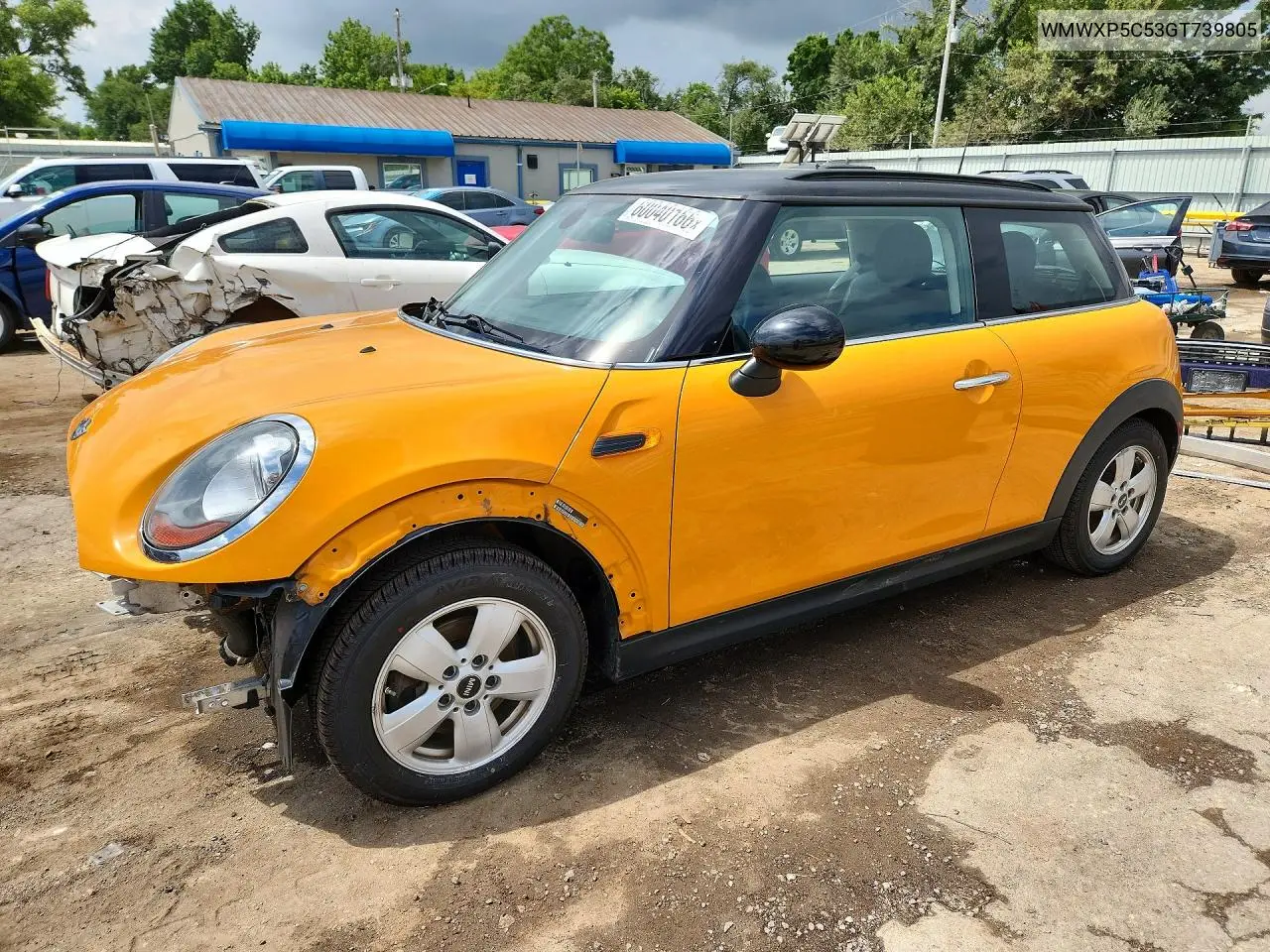2016 Mini Cooper VIN: WMWXP5C53GT739805 Lot: 60040166