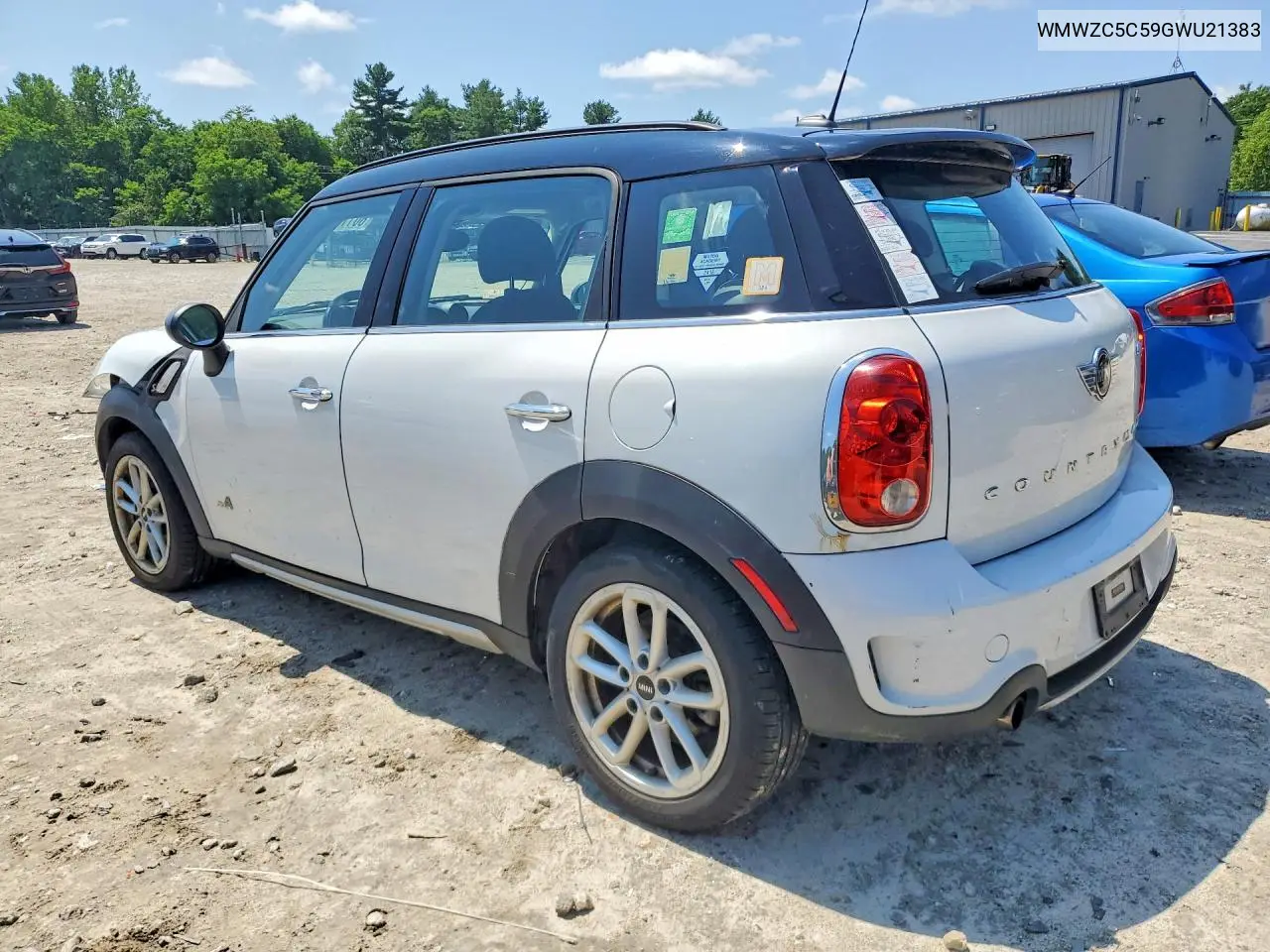 2016 Mini Cooper S Countryman VIN: WMWZC5C59GWU21383 Lot: 60111606