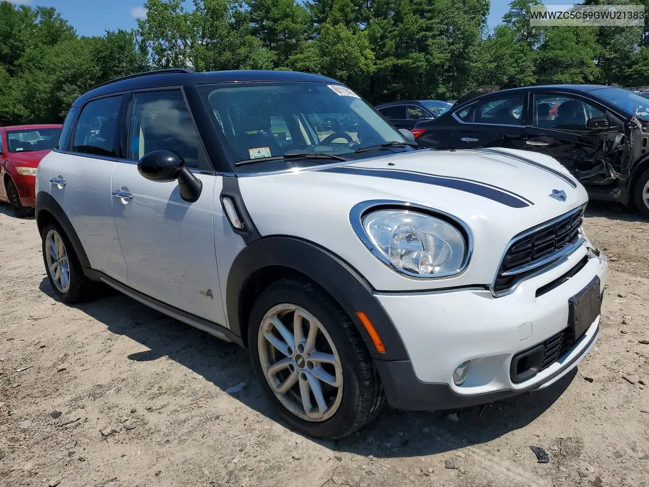 2016 Mini Cooper S Countryman VIN: WMWZC5C59GWU21383 Lot: 60111606