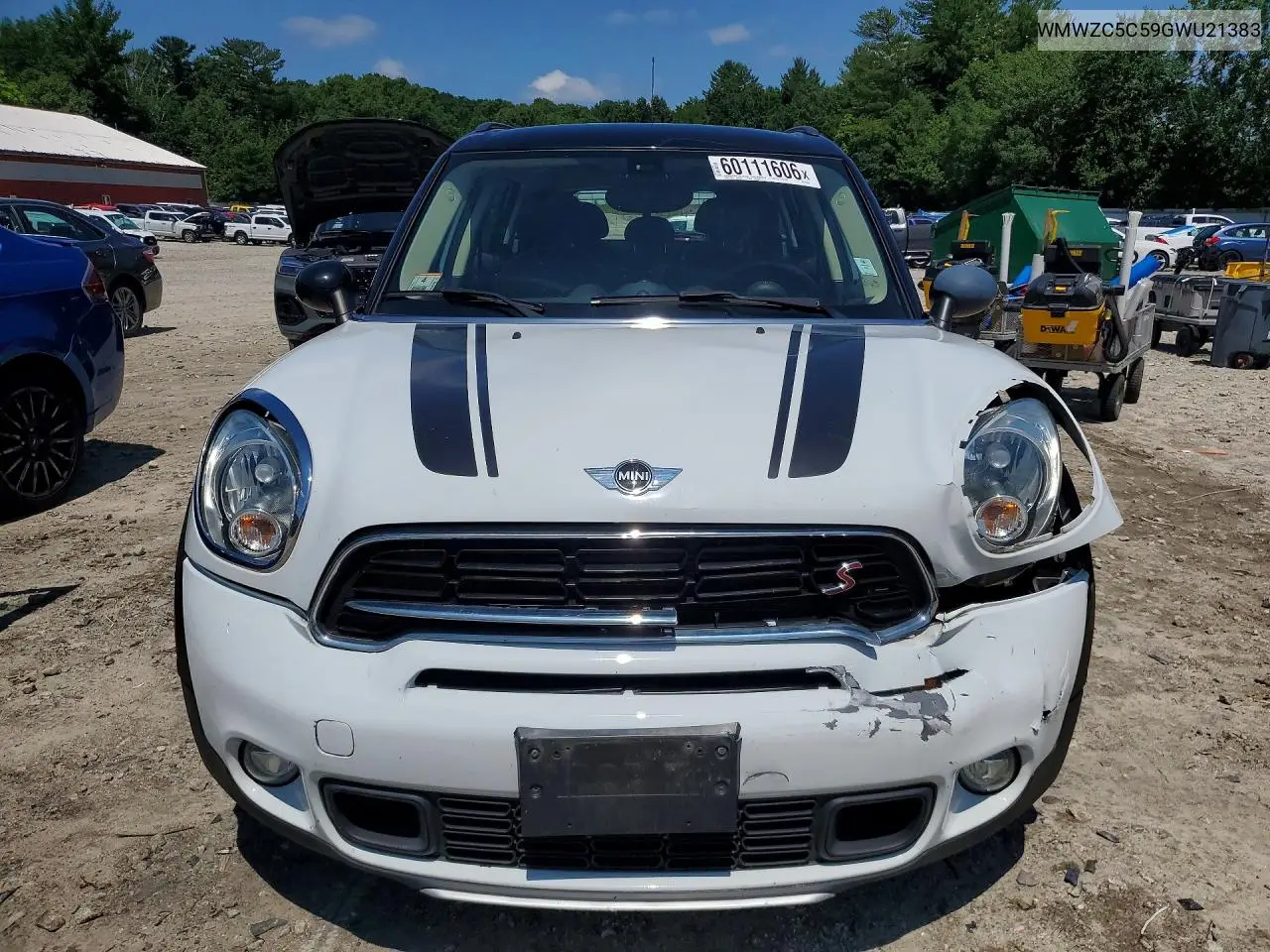 2016 Mini Cooper S Countryman VIN: WMWZC5C59GWU21383 Lot: 60111606
