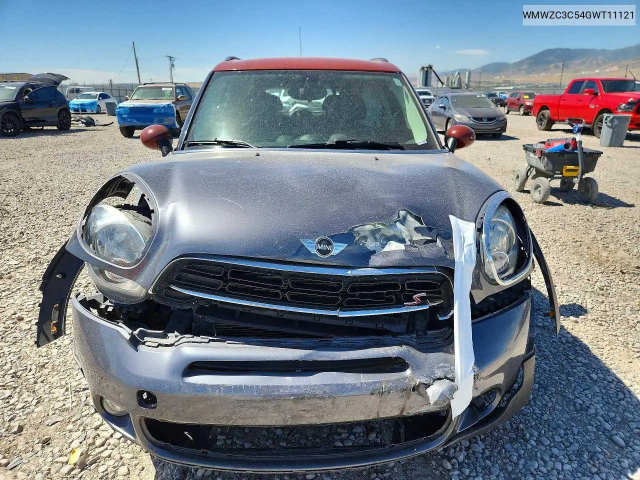 2016 Mini Cooper S Countryman VIN: WMWZC3C54GWT11121 Lot: 60446536