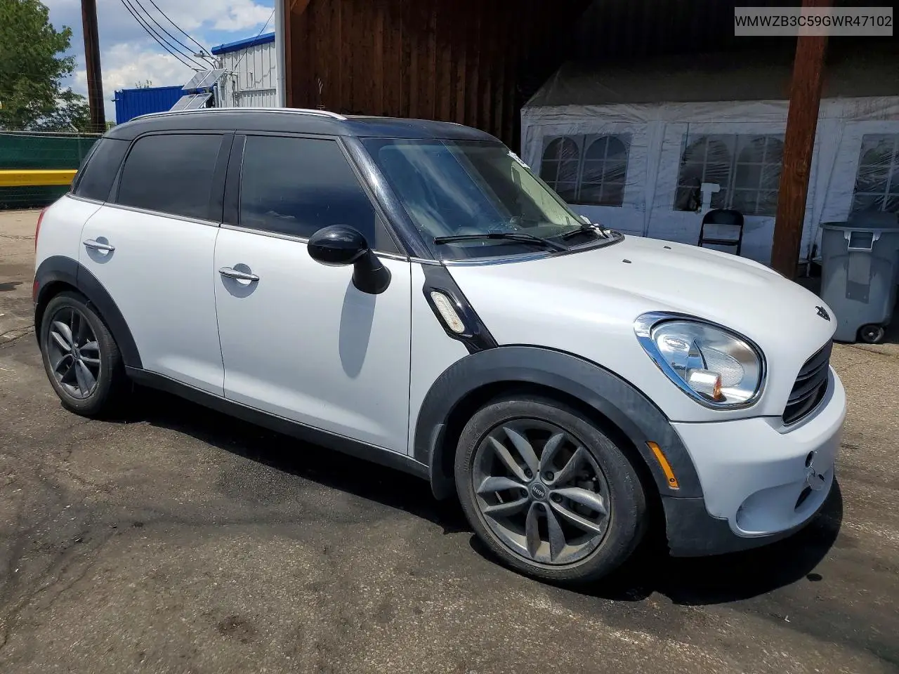2016 Mini Cooper Countryman VIN: WMWZB3C59GWR47102 Lot: 60650866