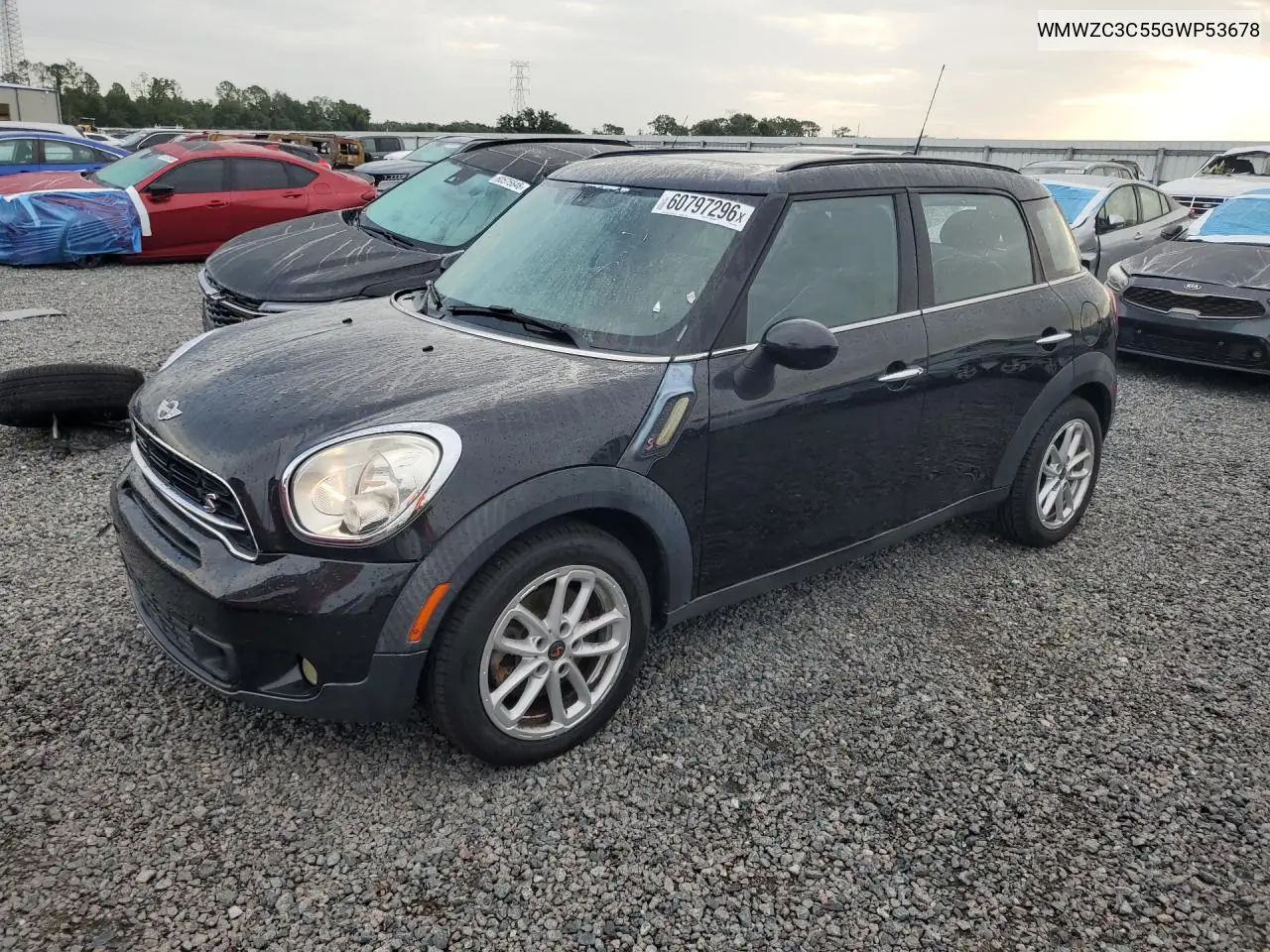 2016 Mini Cooper S Countryman VIN: WMWZC3C55GWP53678 Lot: 60797296