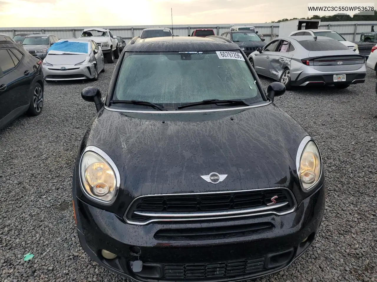 2016 Mini Cooper S Countryman VIN: WMWZC3C55GWP53678 Lot: 60797296