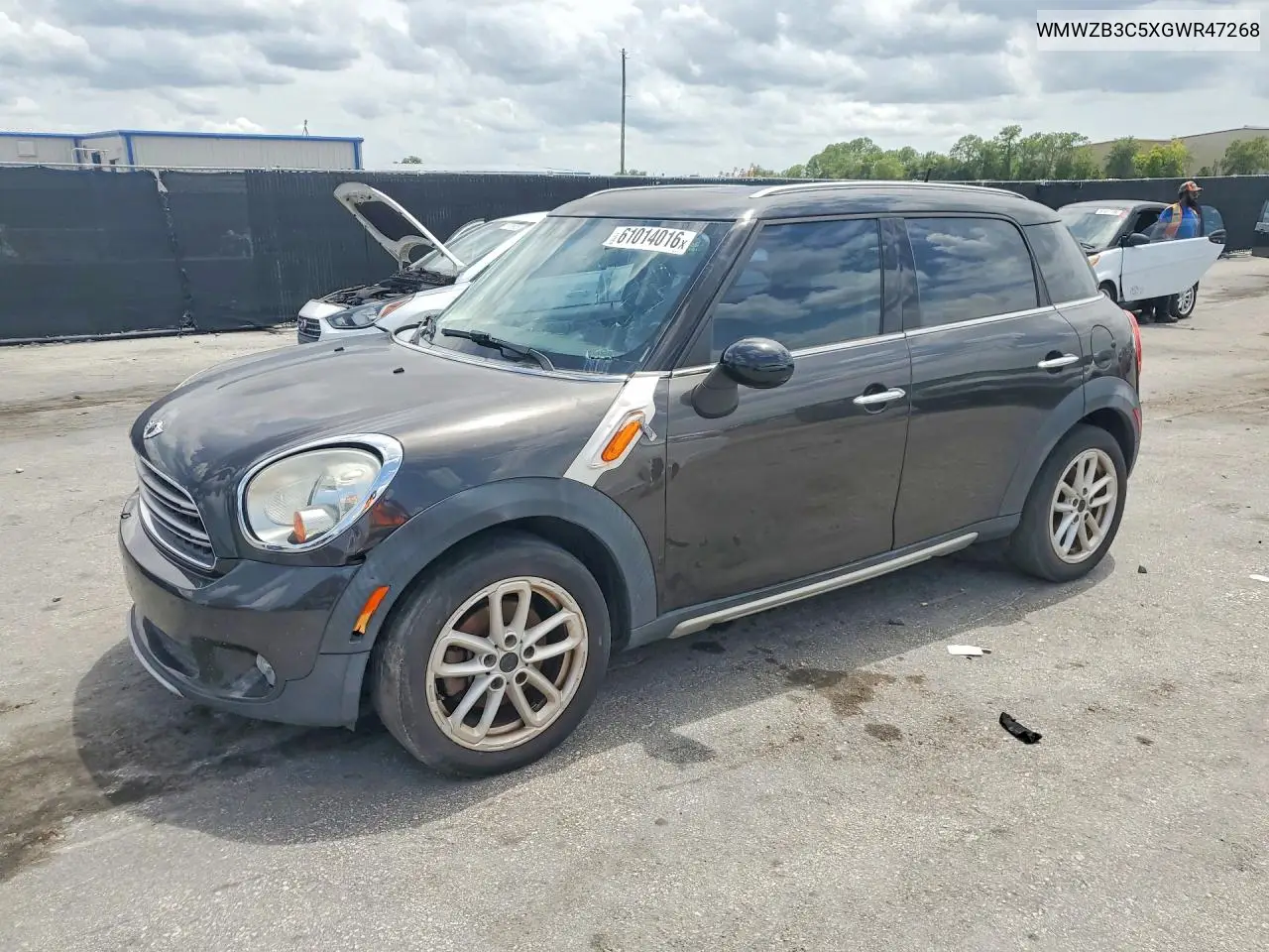 2016 Mini Cooper Countryman VIN: WMWZB3C5XGWR47268 Lot: 61014016