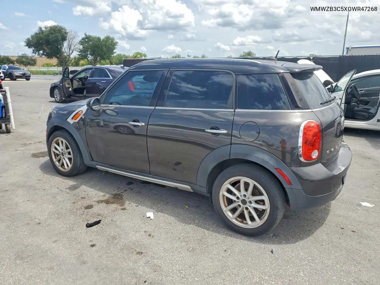 2016 Mini Cooper Countryman VIN: WMWZB3C5XGWR47268 Lot: 61014016