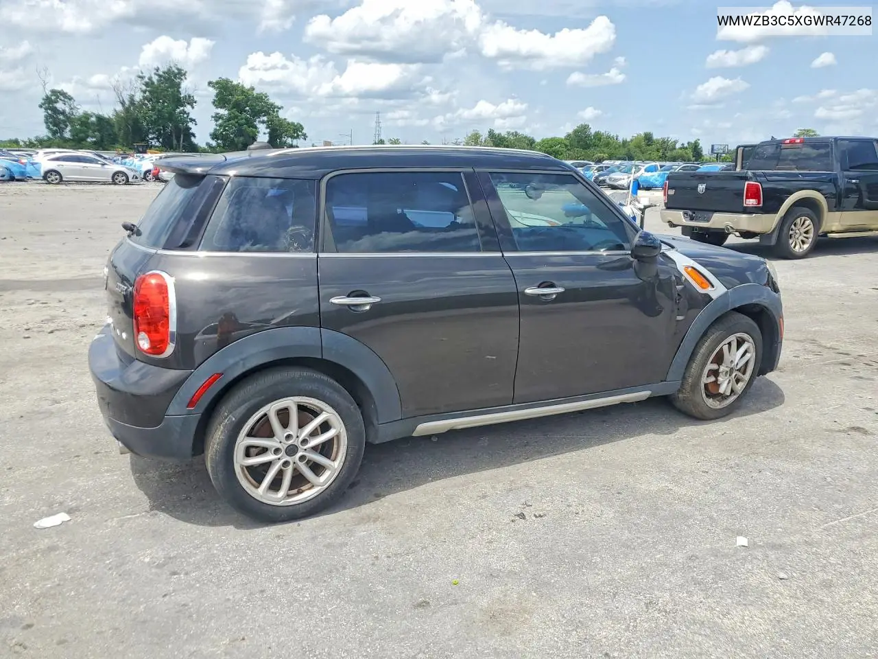 2016 Mini Cooper Countryman VIN: WMWZB3C5XGWR47268 Lot: 61014016