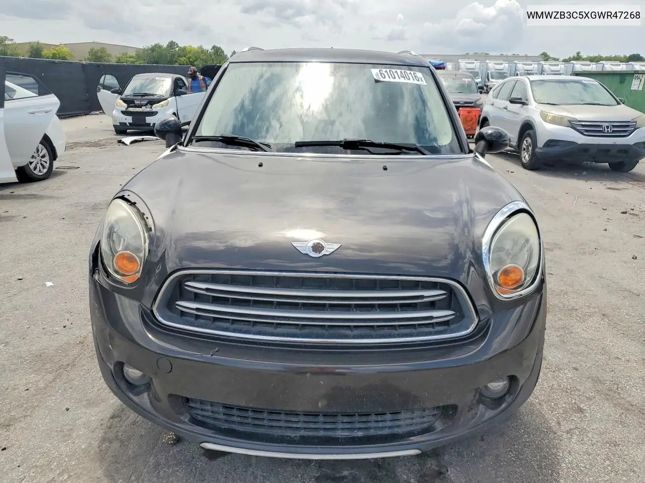 2016 Mini Cooper Countryman VIN: WMWZB3C5XGWR47268 Lot: 61014016