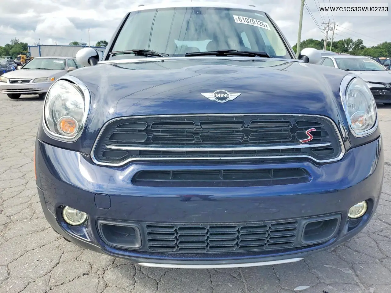 2016 Mini Cooper S Countryman VIN: WMWZC5C53GWU02733 Lot: 61020126