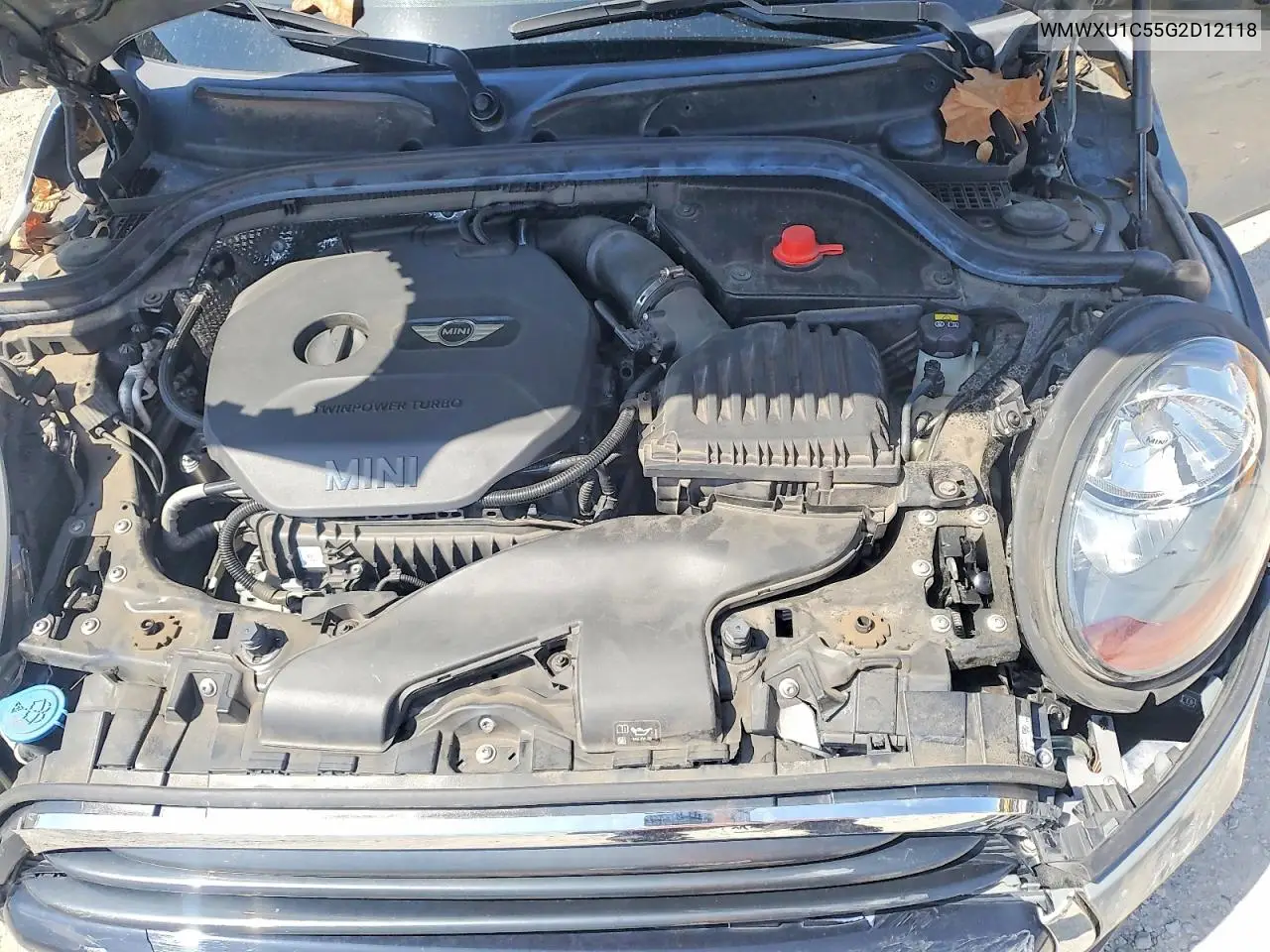 WMWXU1C55G2D12118 2016 Mini Cooper