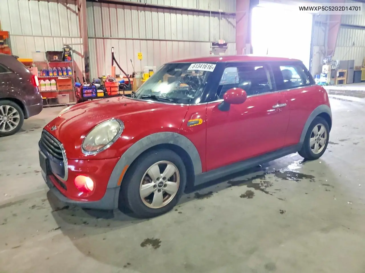2016 Mini Cooper VIN: WMWXP5C52G2D14701 Lot: 61341616