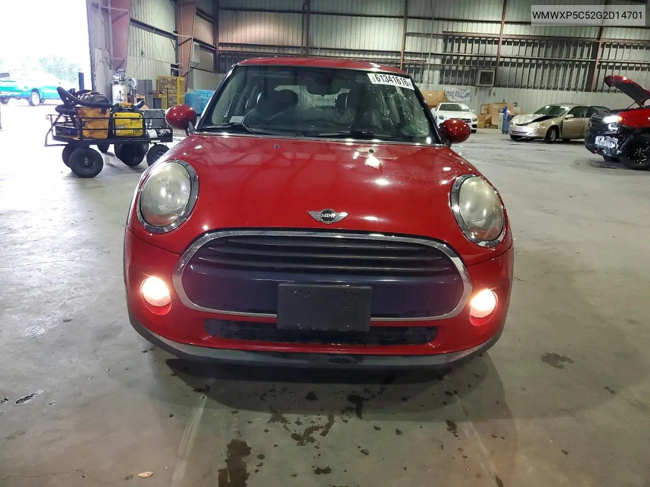 2016 Mini Cooper VIN: WMWXP5C52G2D14701 Lot: 61341616