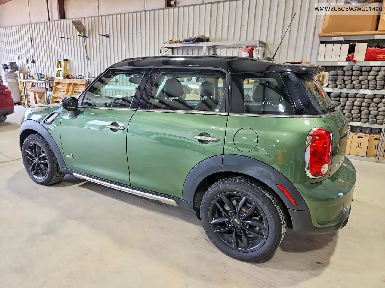 2016 Mini Cooper S Countryman VIN: WMWZC5C59GWU01490 Lot: 61342846