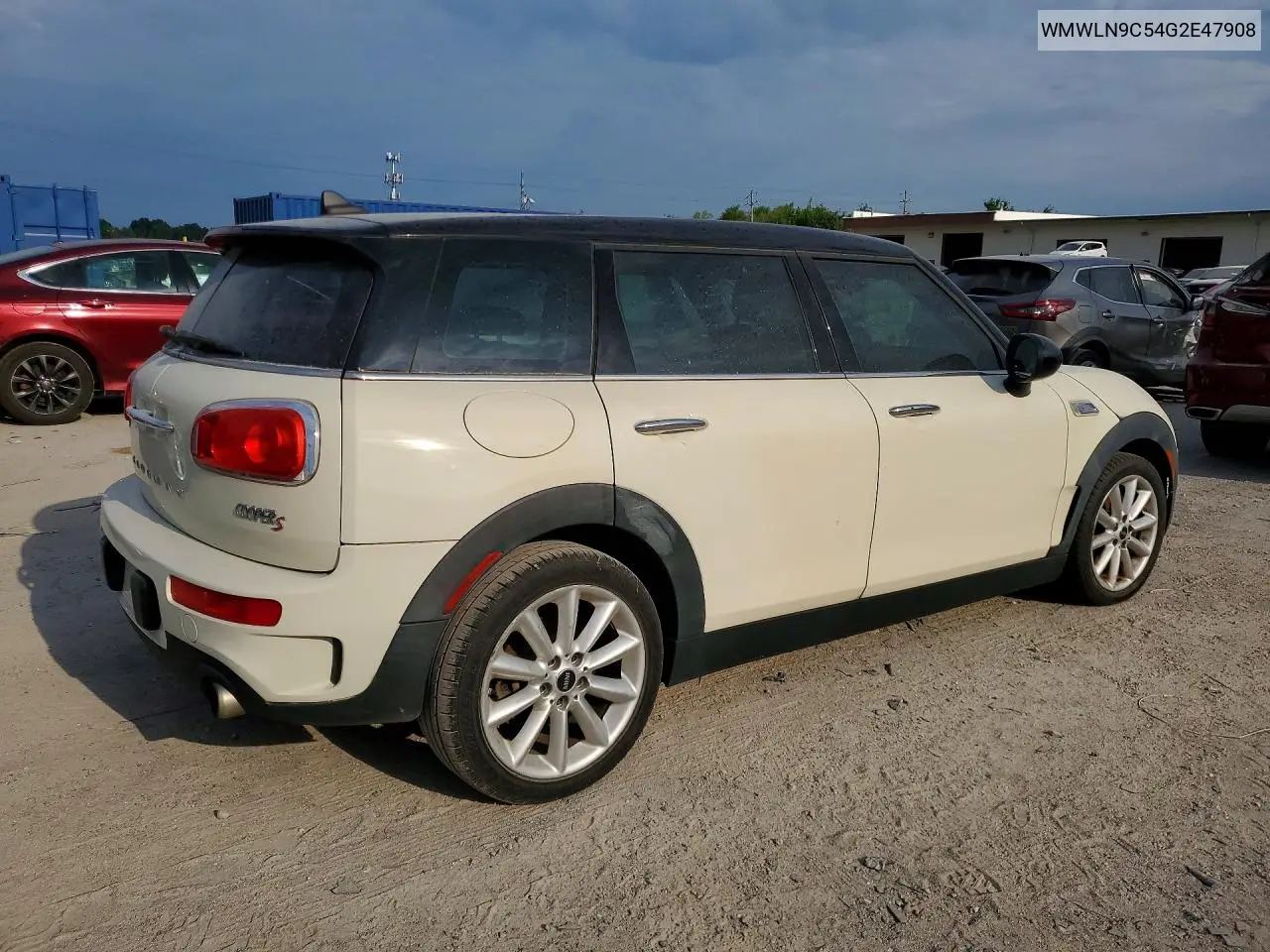 2016 Mini Cooper S Clubman VIN: WMWLN9C54G2E47908 Lot: 61465586