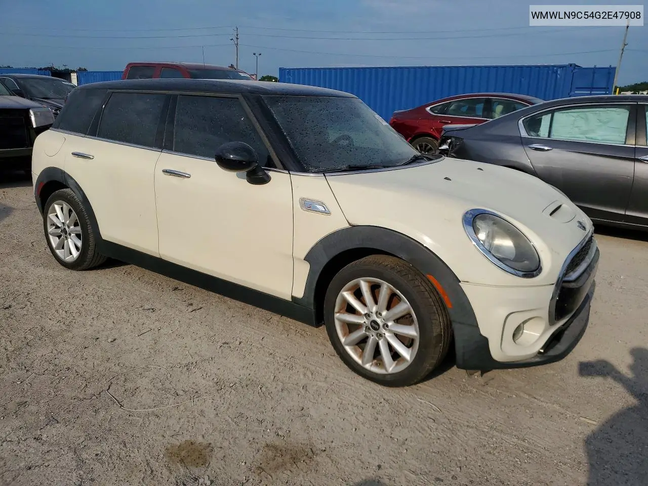 2016 Mini Cooper S Clubman VIN: WMWLN9C54G2E47908 Lot: 61465586