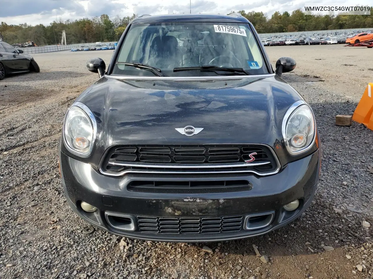 WMWZC3C54GWT07019 2016 Mini Cooper S Countryman