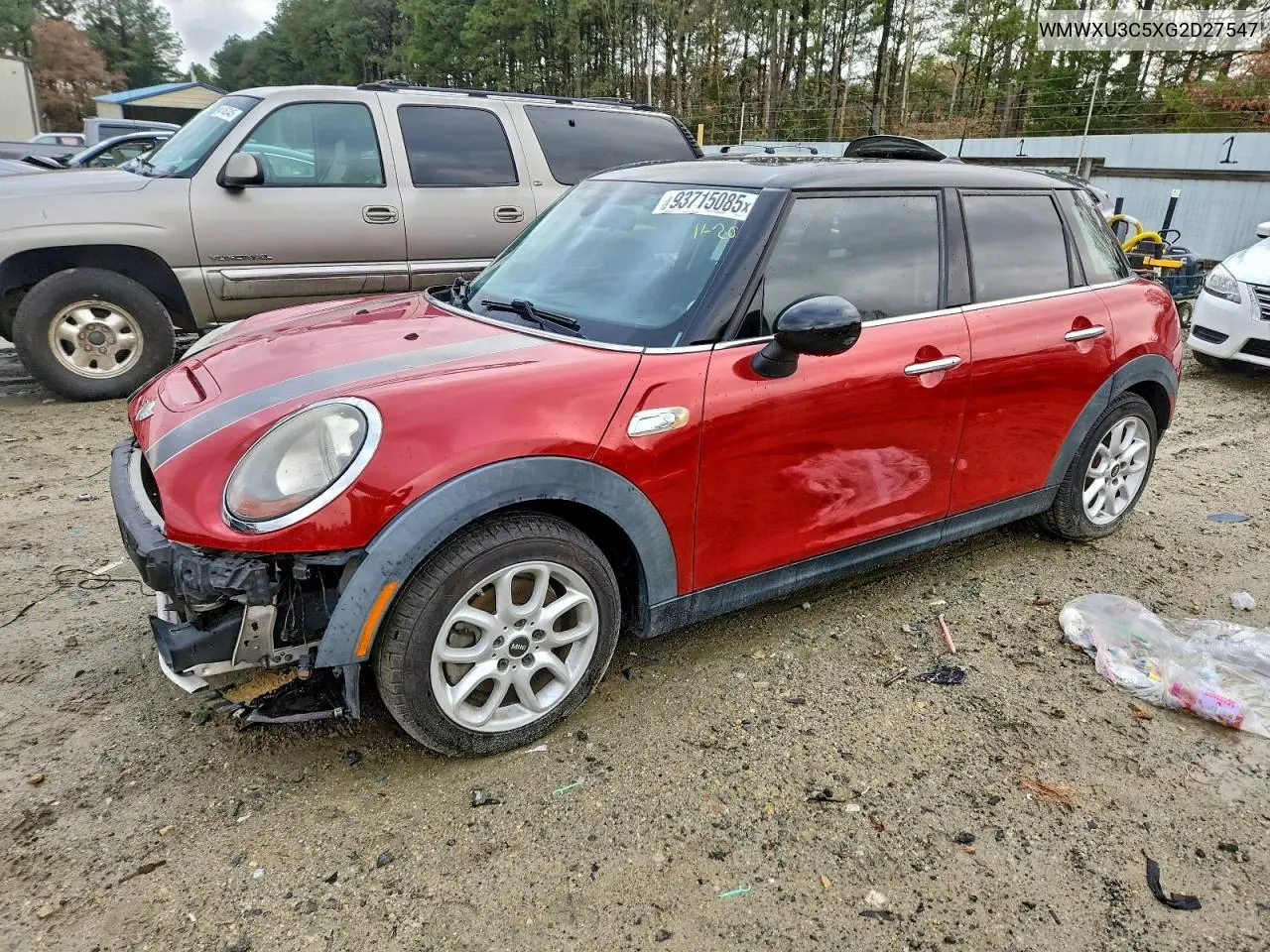 WMWXU3C5XG2D27547 2016 Mini Cooper S
