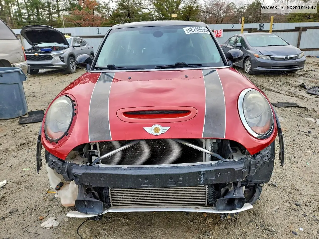 WMWXU3C5XG2D27547 2016 Mini Cooper S