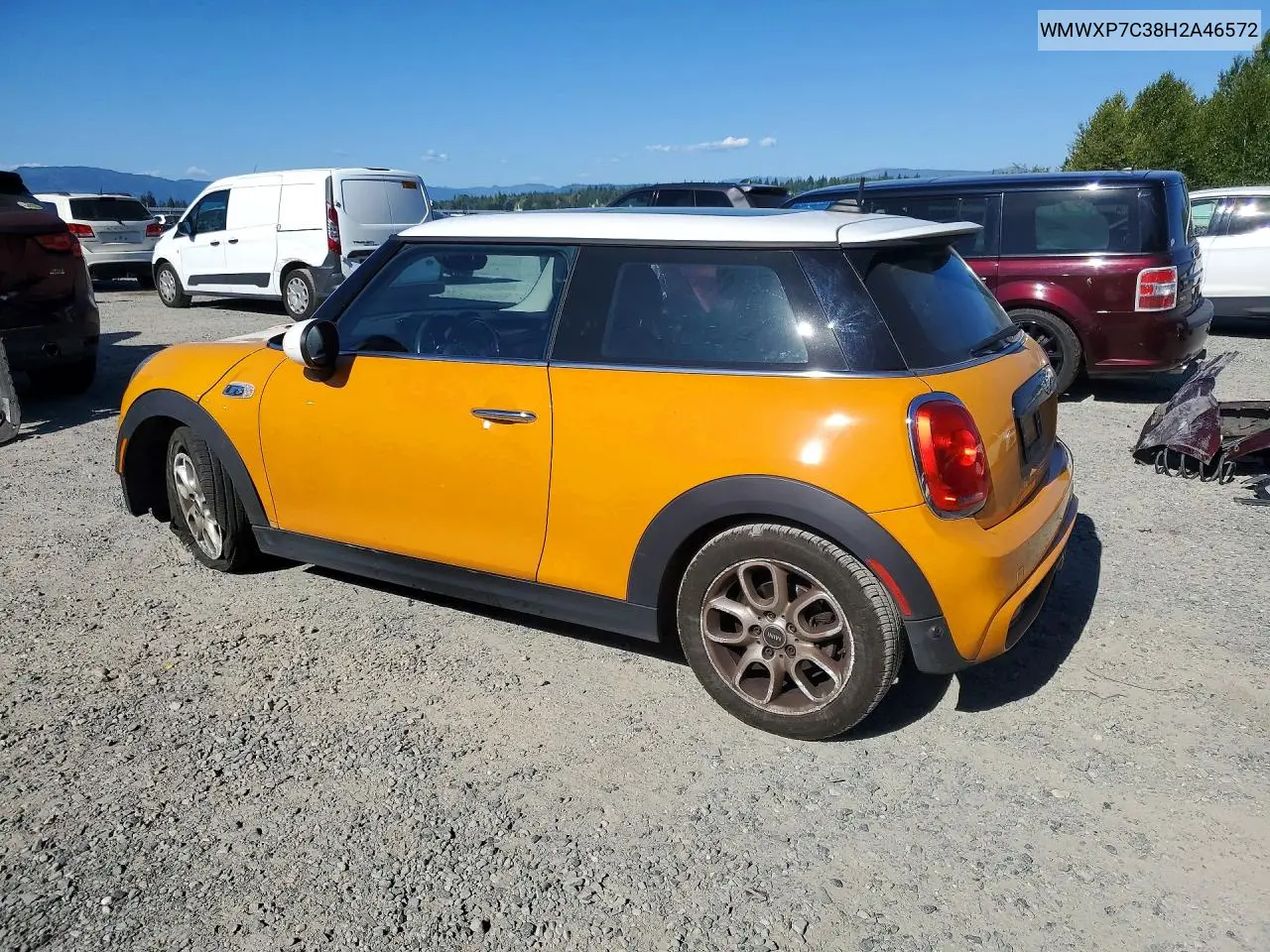2017 Mini Cooper S VIN: WMWXP7C38H2A46572 Lot: 58135486