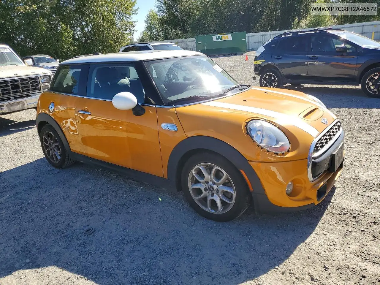 2017 Mini Cooper S VIN: WMWXP7C38H2A46572 Lot: 58135486