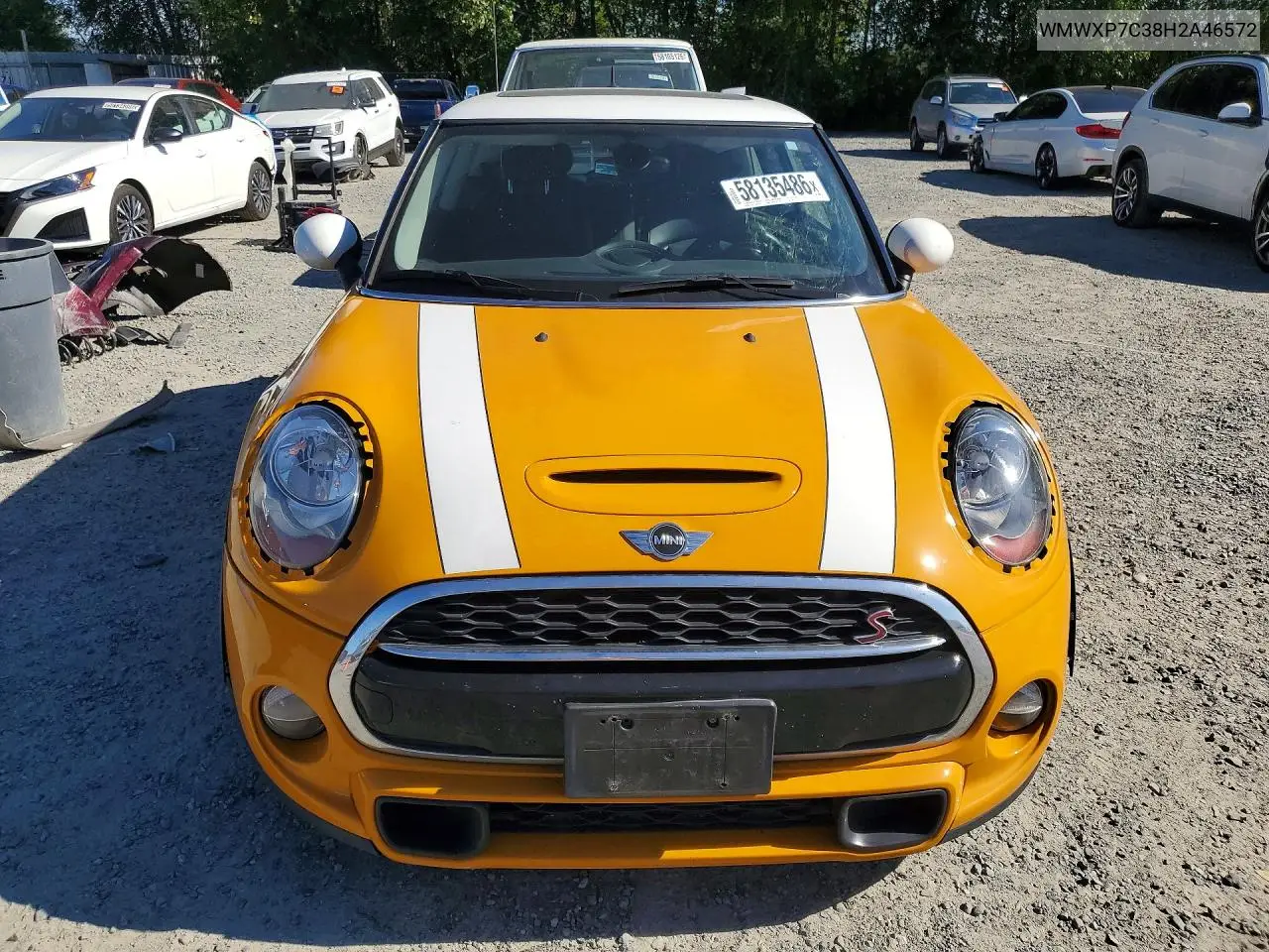 2017 Mini Cooper S VIN: WMWXP7C38H2A46572 Lot: 58135486