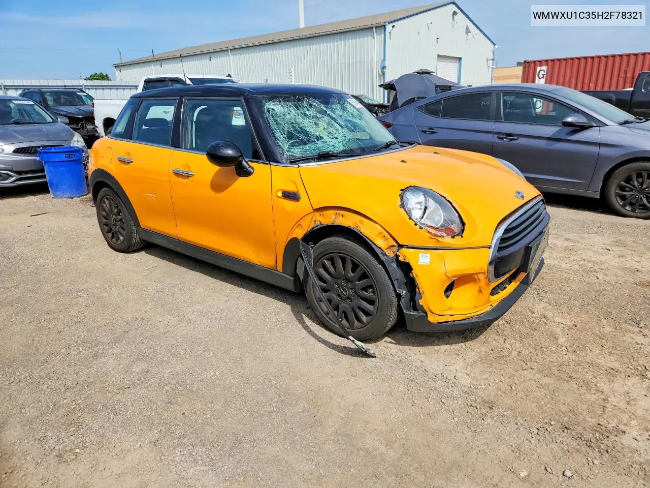2017 Mini Cooper VIN: WMWXU1C35H2F78321 Lot: 59249416