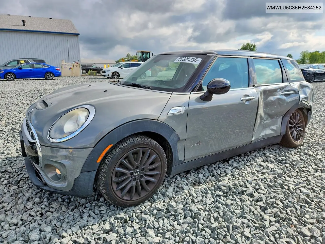 2017 Mini Cooper S Clubman All4 VIN: WMWLU5C35H2E84252 Lot: 59828236