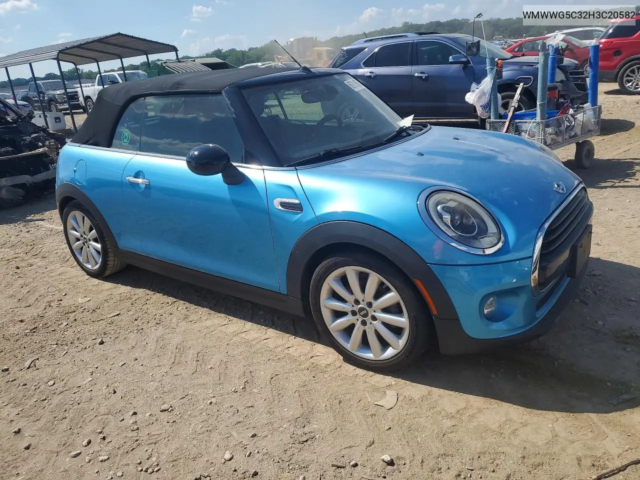 2017 Mini Cooper VIN: WMWWG5C32H3C20582 Lot: 60091976