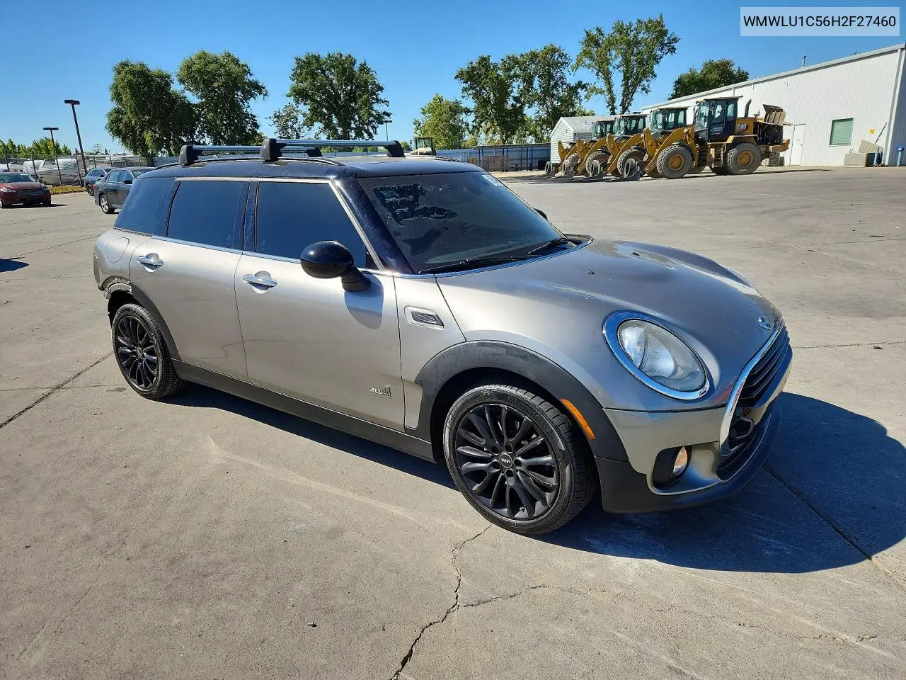 2017 Mini Cooper Clubman All4 VIN: WMWLU1C56H2F27460 Lot: 60548556