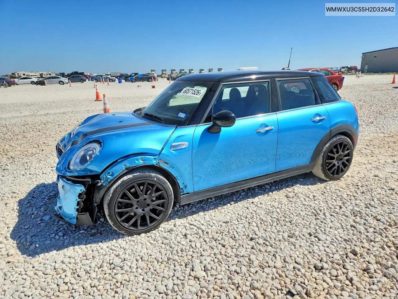 2017 Mini Cooper S VIN: WMWXU3C55H2D32642 Lot: 60571526