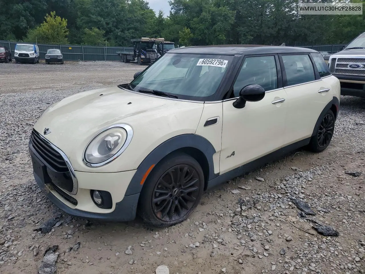 2017 Mini Cooper Clubman All4 VIN: WMWLU1C30H2F28828 Lot: 60592796