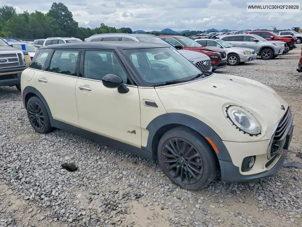 2017 Mini Cooper Clubman All4 VIN: WMWLU1C30H2F28828 Lot: 60592796