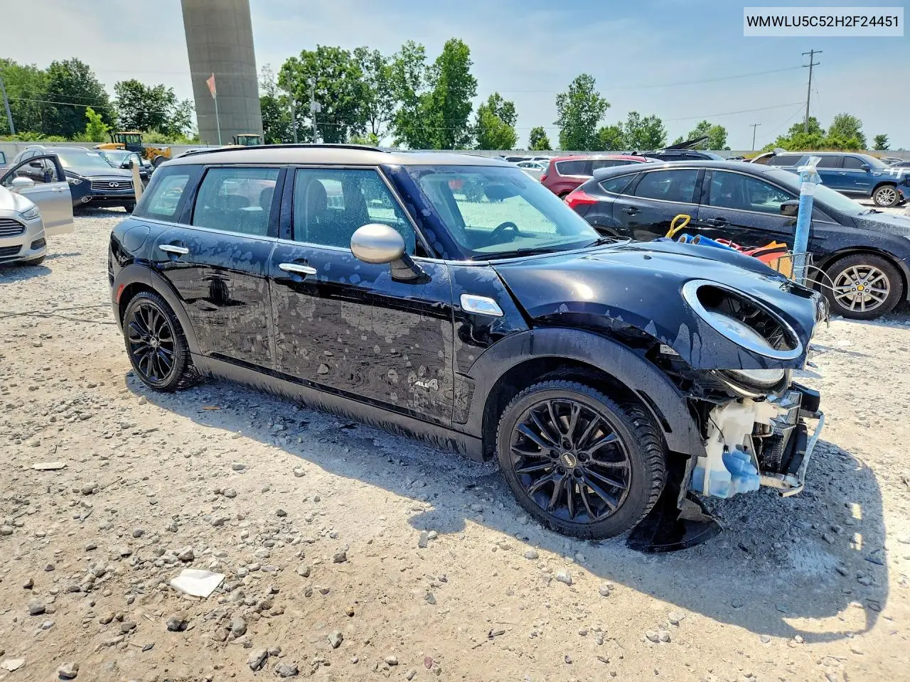 2017 Mini Cooper S Clubman All4 VIN: WMWLU5C52H2F24451 Lot: 60968576