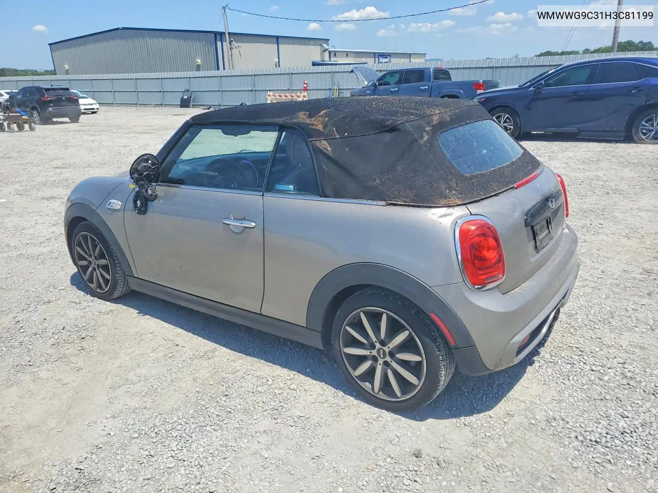 2017 Mini Cooper S VIN: WMWWG9C31H3C81199 Lot: 61287076