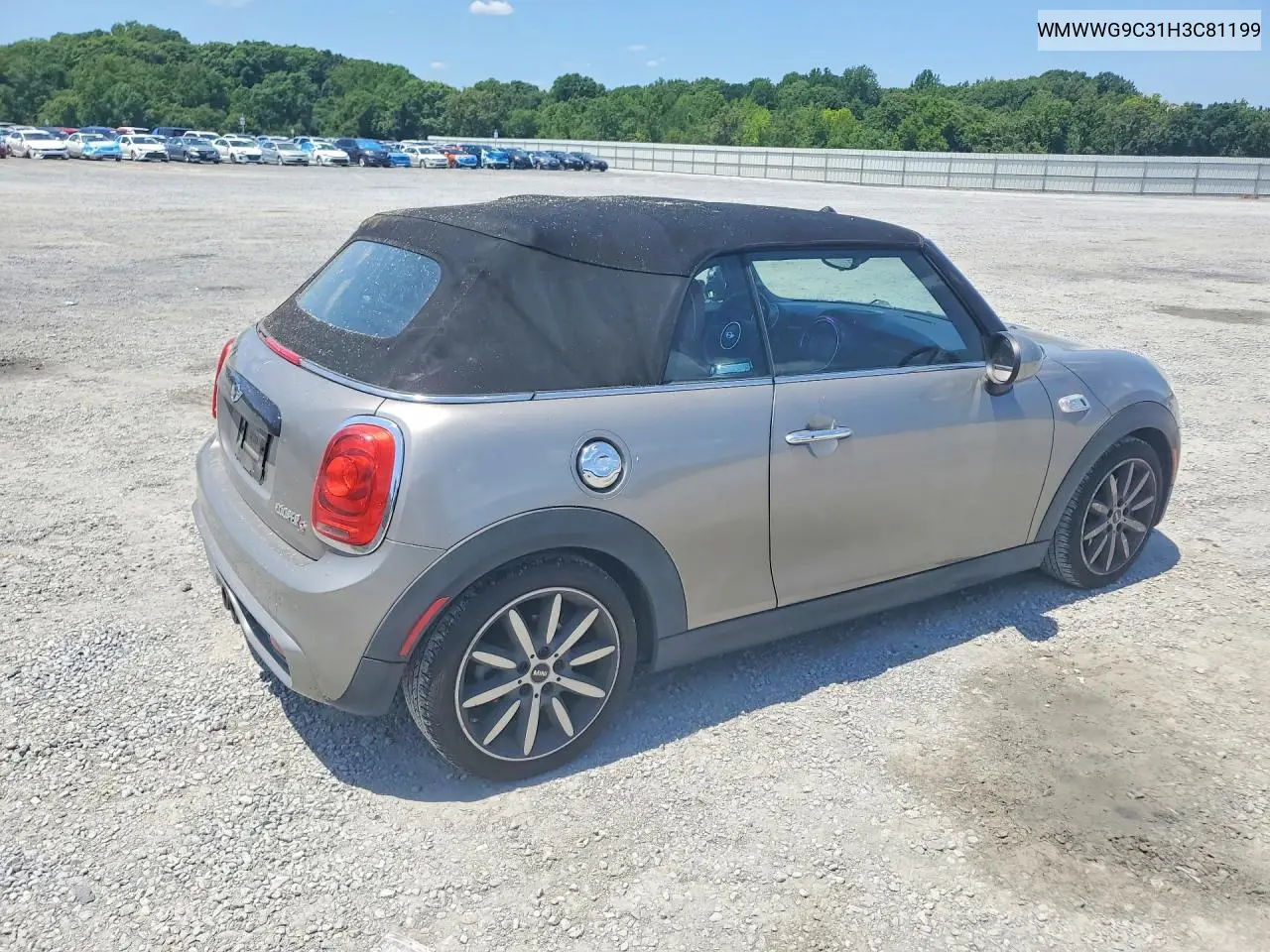 2017 Mini Cooper S VIN: WMWWG9C31H3C81199 Lot: 61287076