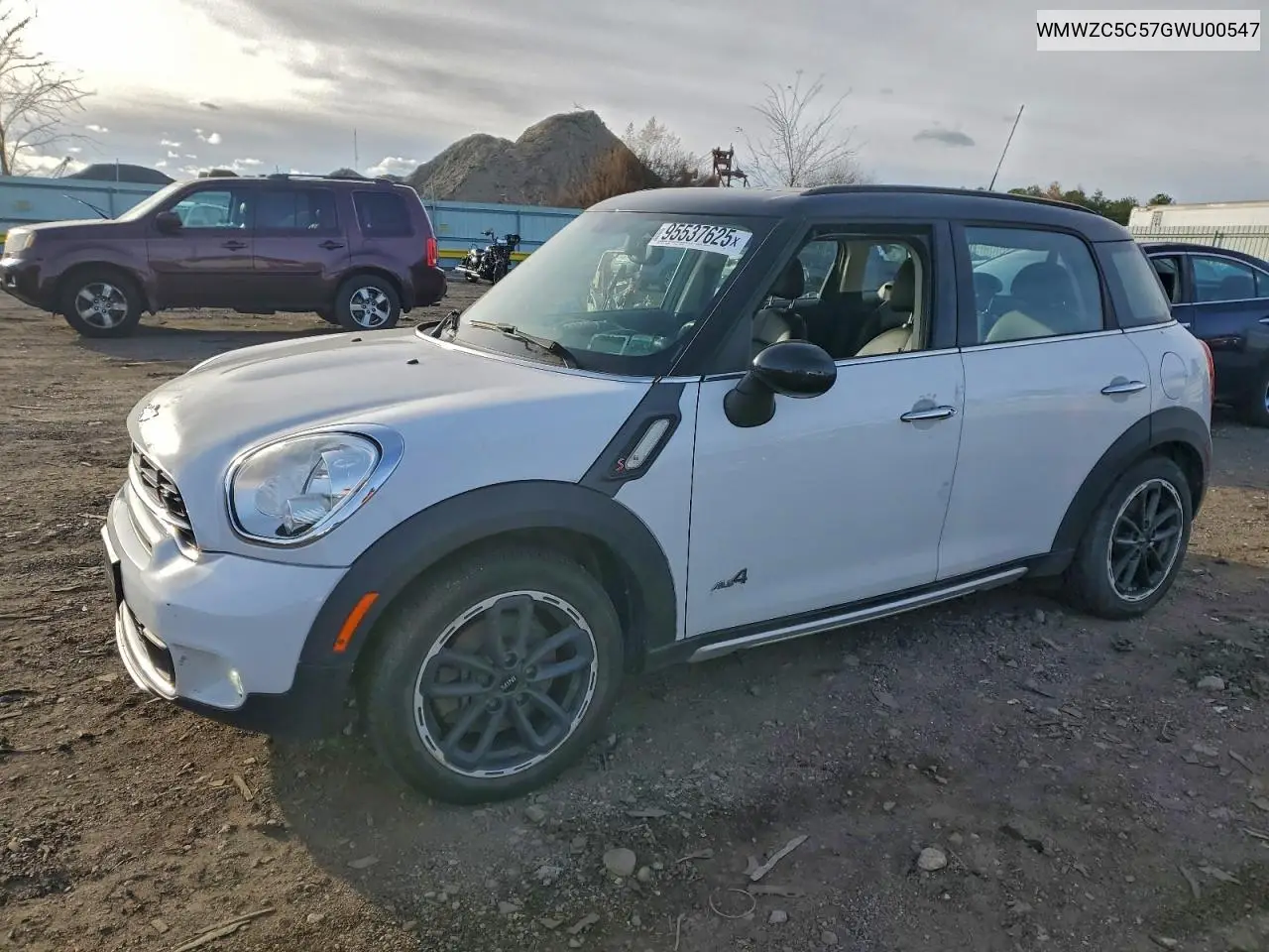 2017 Mini Countryman VIN: WMWZC5C57GWU00547 Lot: 95537625