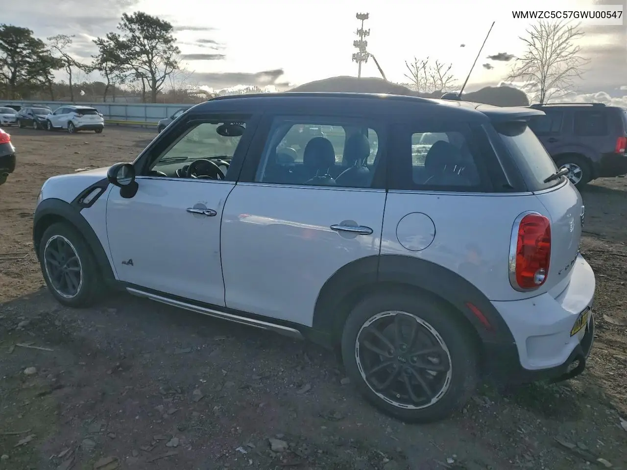 2017 Mini Countryman VIN: WMWZC5C57GWU00547 Lot: 95537625