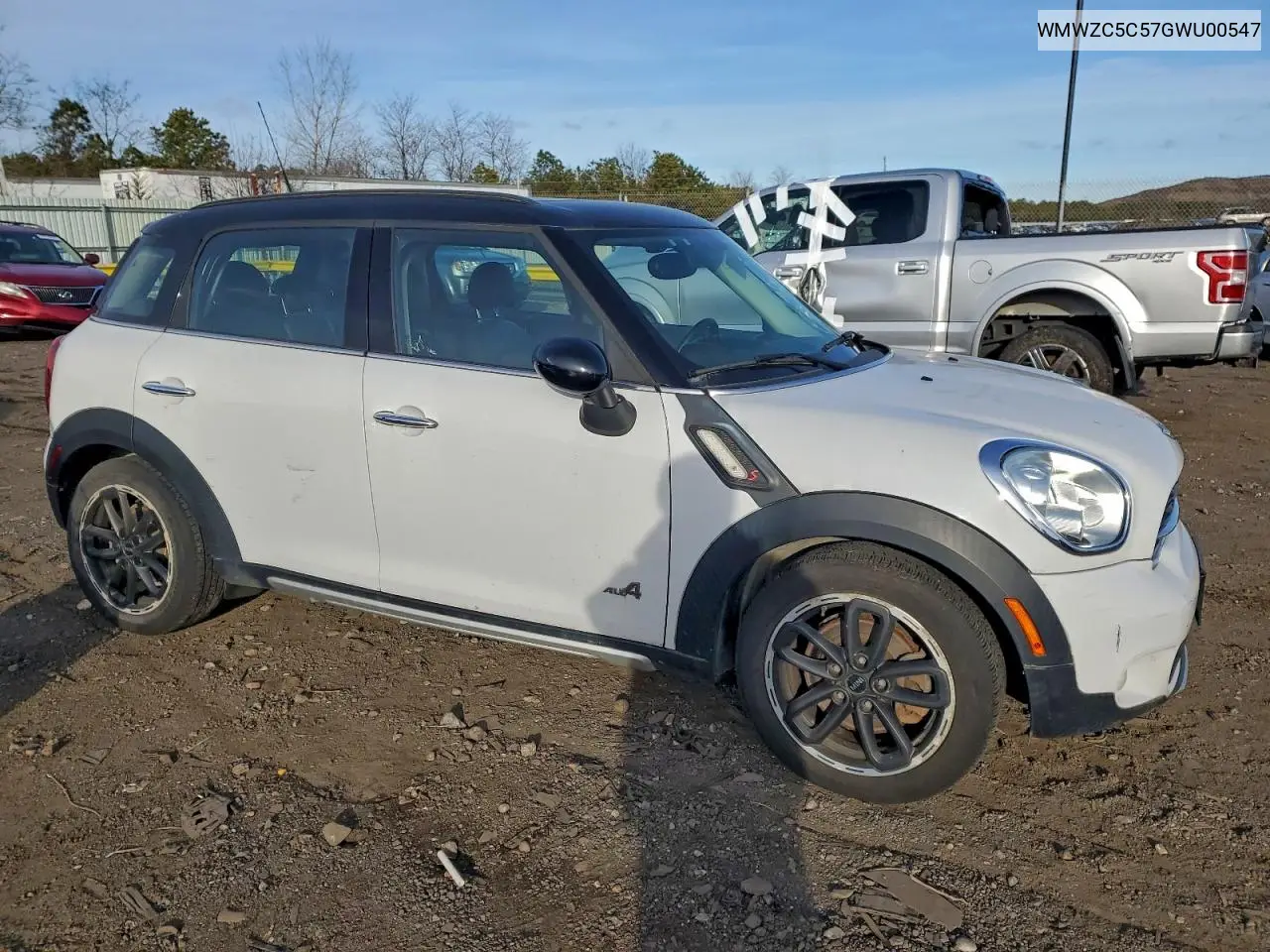 2017 Mini Countryman VIN: WMWZC5C57GWU00547 Lot: 95537625