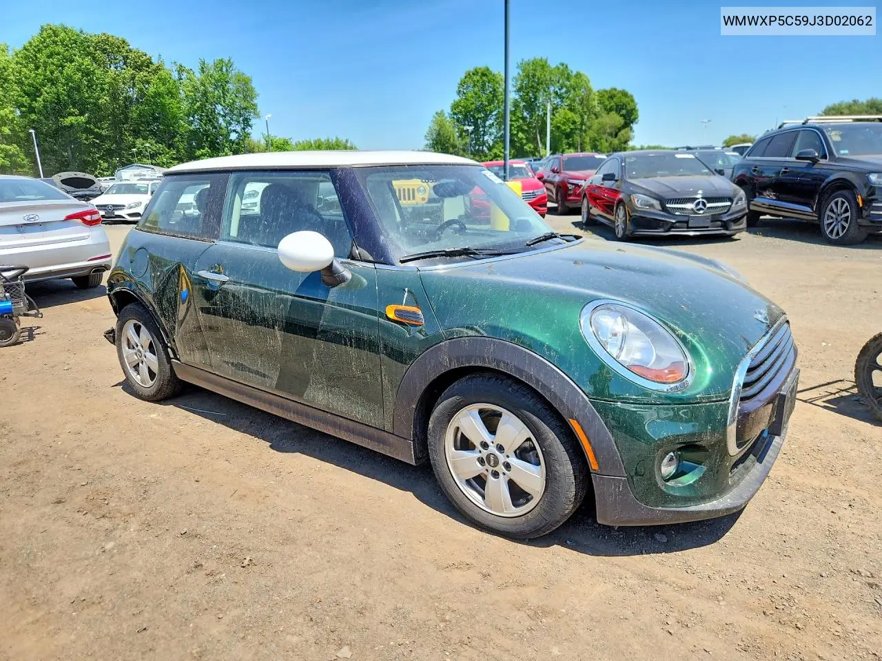 2018 Mini Cooper VIN: WMWXP5C59J3D02062 Lot: 55586046