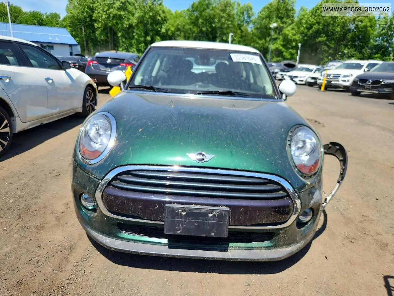 2018 Mini Cooper VIN: WMWXP5C59J3D02062 Lot: 55586046