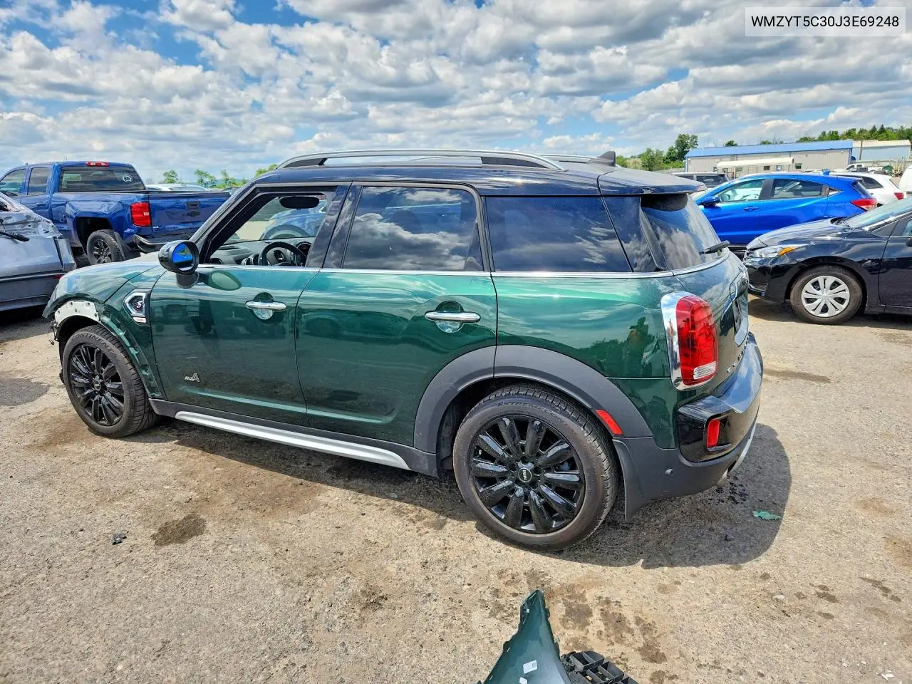 2018 Mini Cooper S Countryman All4 VIN: WMZYT5C30J3E69248 Lot: 58089216