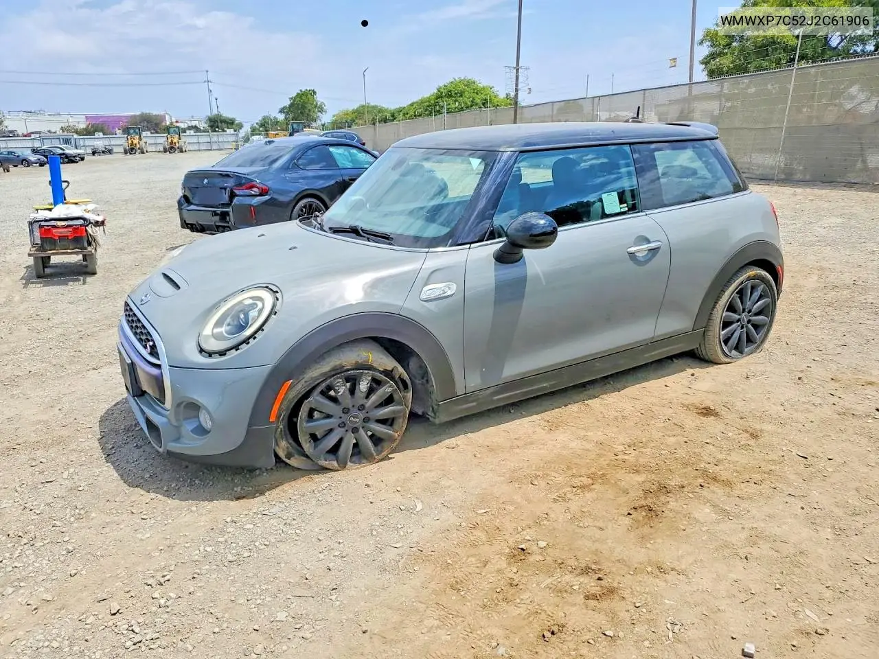 2018 Mini Cooper S VIN: WMWXP7C52J2C61906 Lot: 58311696